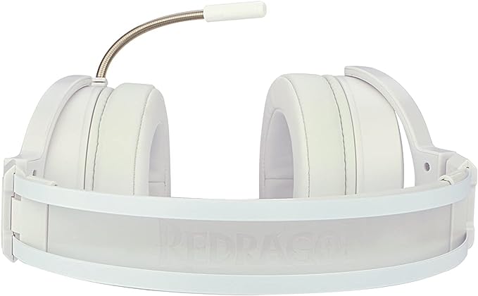 Headset gamer redragon online lamia 2 lunar white